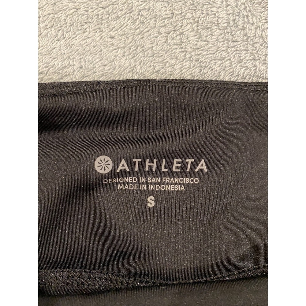 Athleta Backspin Womens Skort Skirt Size Small Black